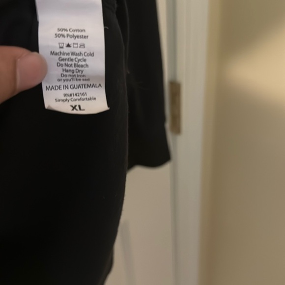 Black LuLaRoe Hudson Long Sleeve T Size XL - Picture 5 of 6